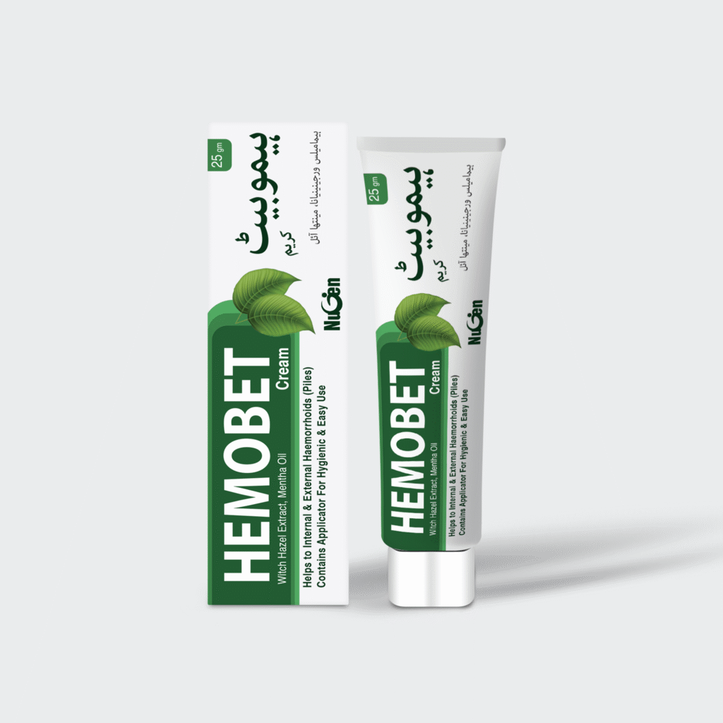 Hemobet Cream: Natural Hemorrhoid Relief

Soothes pain, reduces inflammation, and promotes healing with Mentha Oil and Witch Hazel Extracts. Fast and effective relief for hemorrhoid symptoms.
